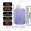Blueberry Raspberry Pomegranate Lost Mary OS5000 Disposable Vape 5000 Puffs specifications