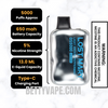 Light Snoow Peppermint Lost Mary OS5000 Luster Edition Vape Specifications