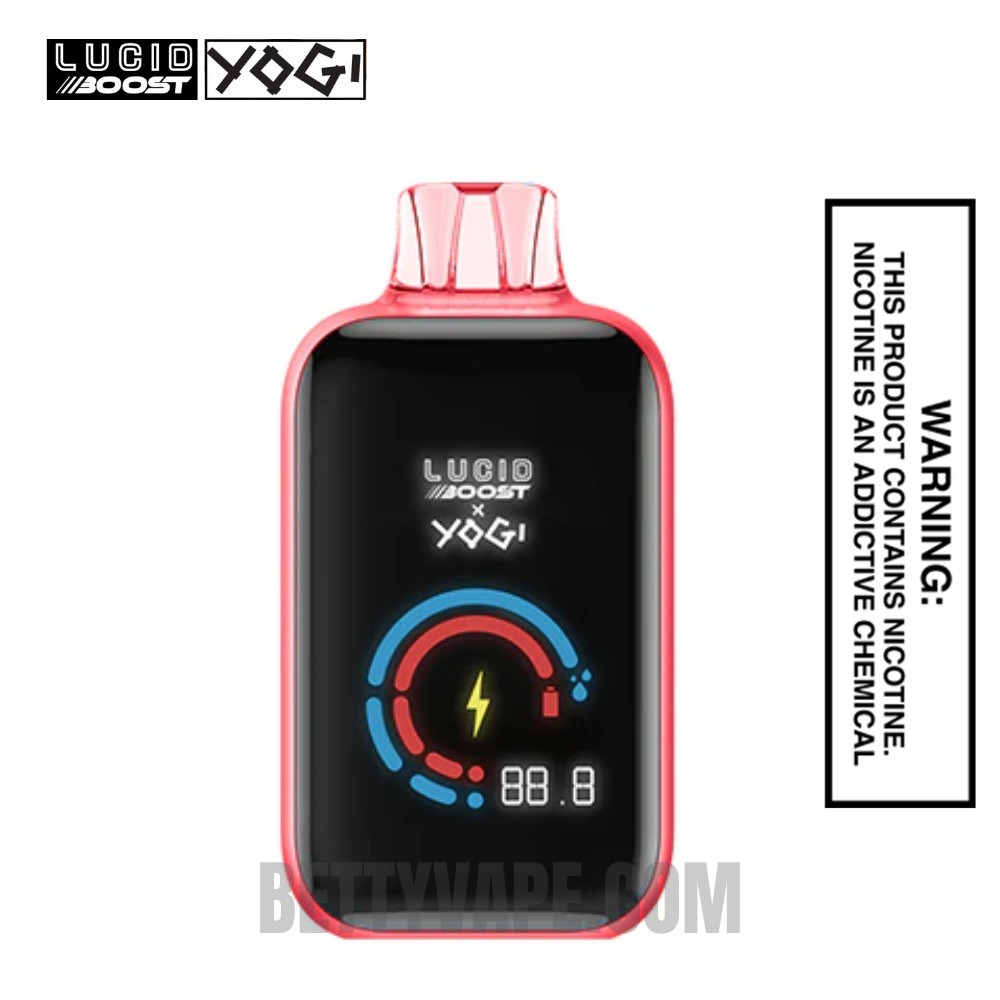 Cherry Lemon Ice Lucid Boost X Yogi 20123 Vape | BettyVape Cherry Lemon Ice Lucid Boost X Yogi 20123 Vape | BettyVape