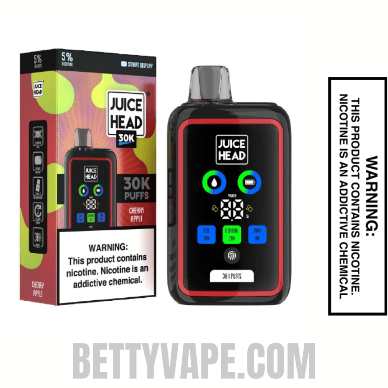 Juice Head Cherry Apple Vape 30000 Puffs With Package Box