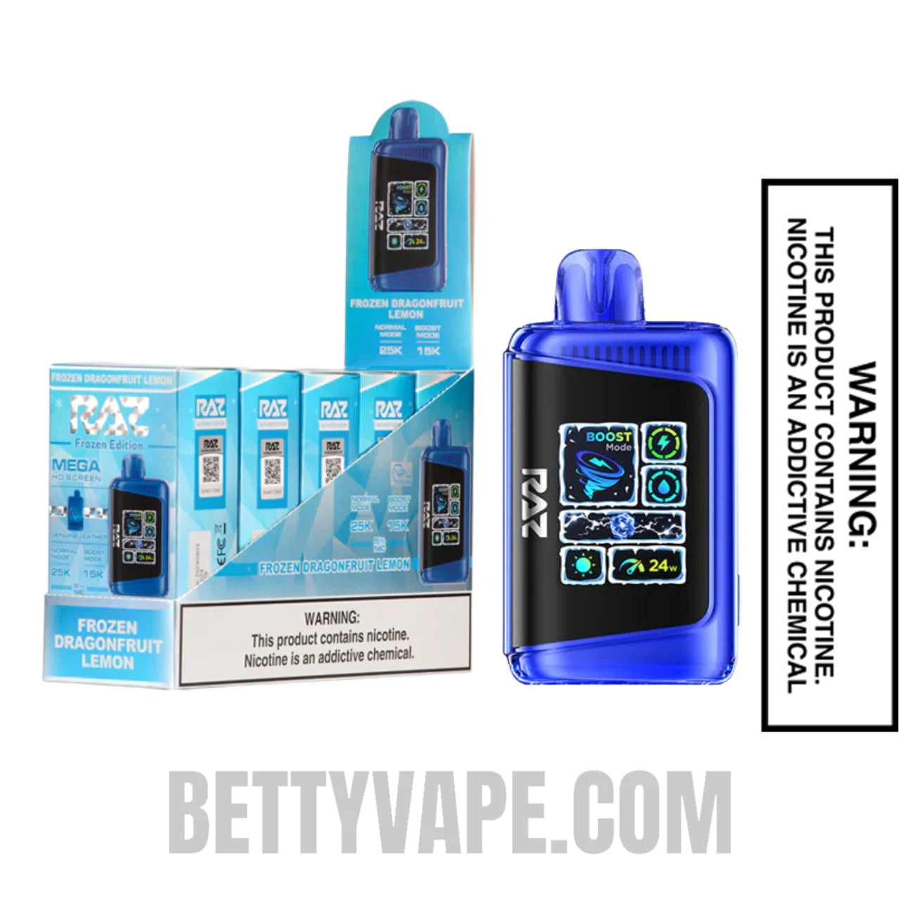 Frozen Dragonfruit Lemon RAZ LTX DC25000 Disposable Vape
