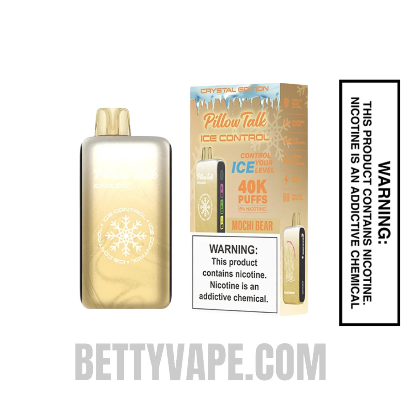 Mochi Bear Pillow Talk IC40000 Crystal Edition with Vape Box