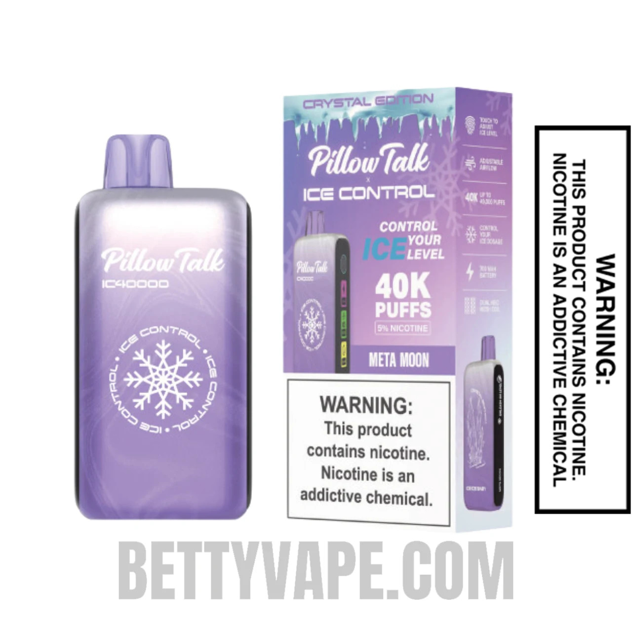 Meta Moon Pillow Talk IC40000 Crystal Edition with Vape Box