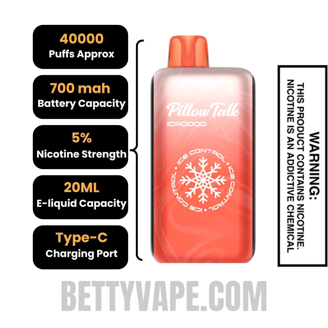 W.O.P Pillow Talk IC40000 Crystal Edition Specifications