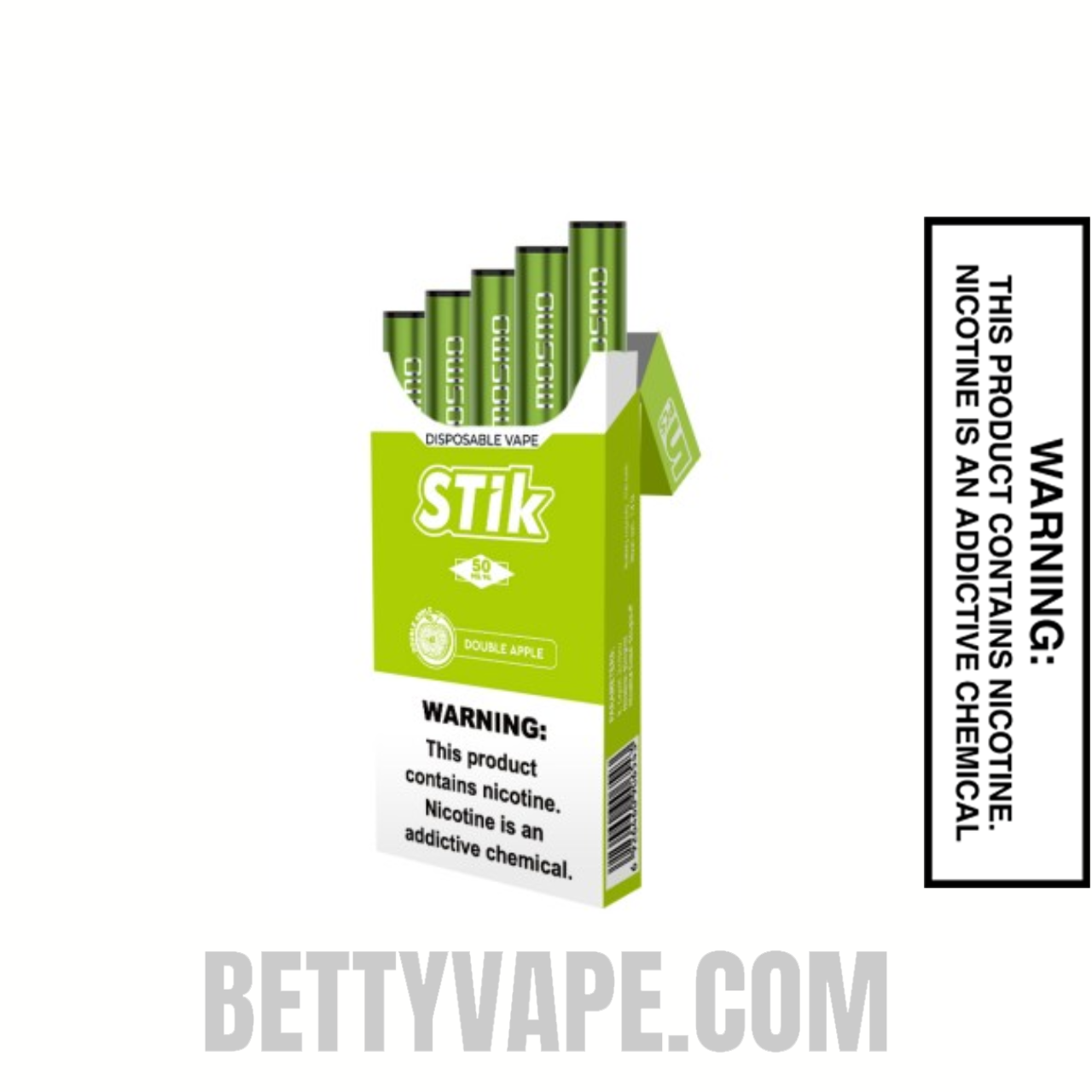 Double Apple MOSMO Stik Disposable with Package Box
