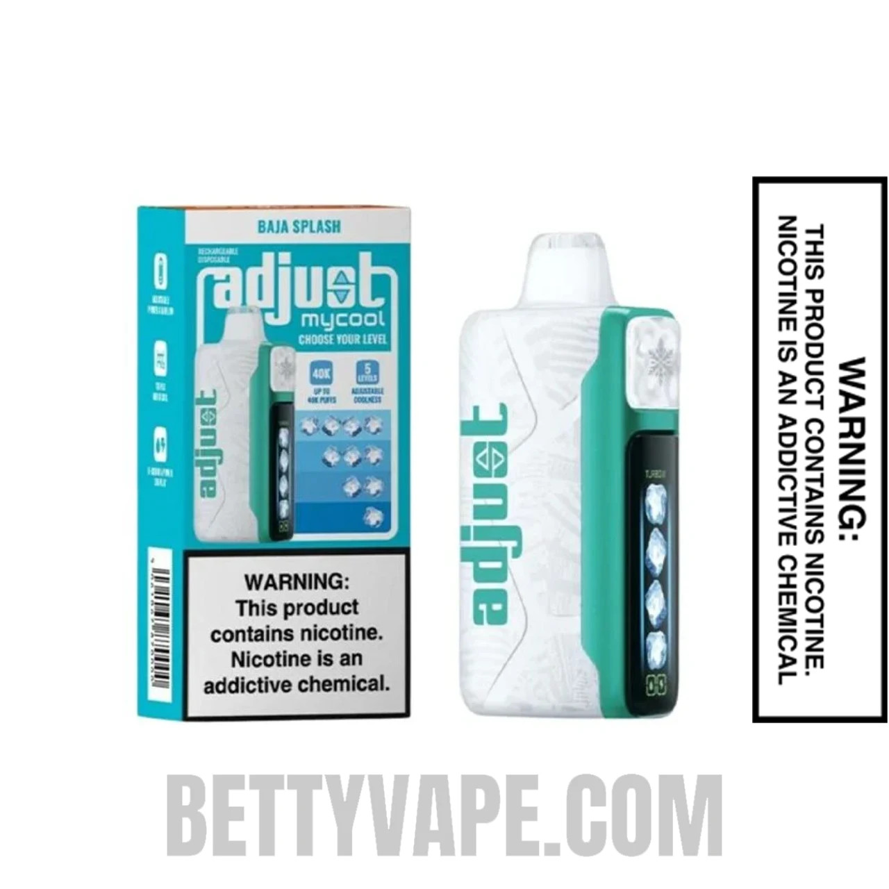 Baja Splash Adjust MyCool 40K Disposable Vape with Package Box