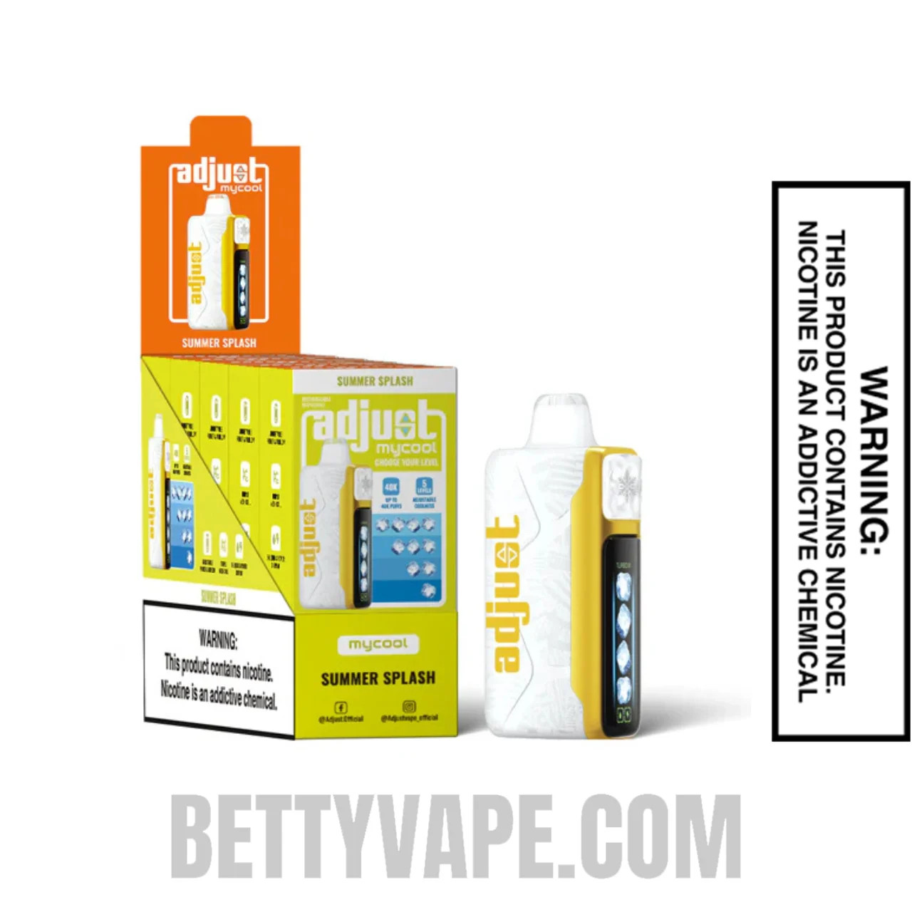 Summer Splash Adjust MyCool 40K Disposable Vape with Package Box