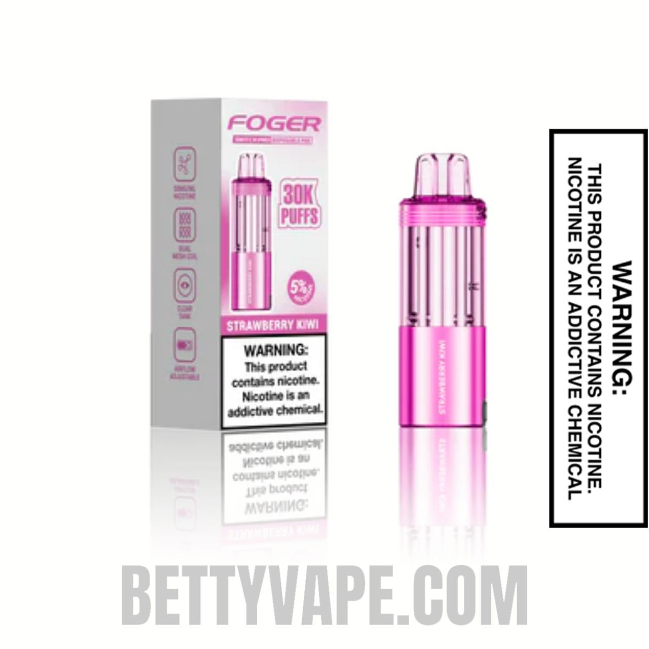 Strawberry Kiwi Foger Switch Pro Disposable Vape With Package Box