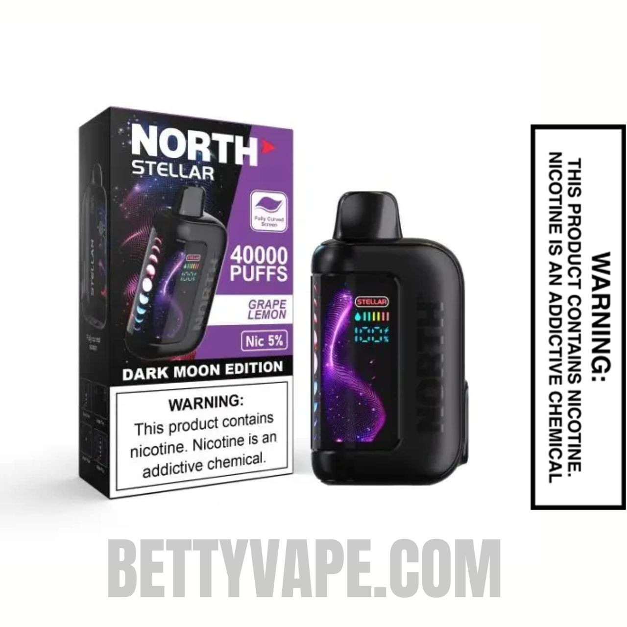 Grape Lemon North Stellar Dark Moon 40K with Package Box With Package Box