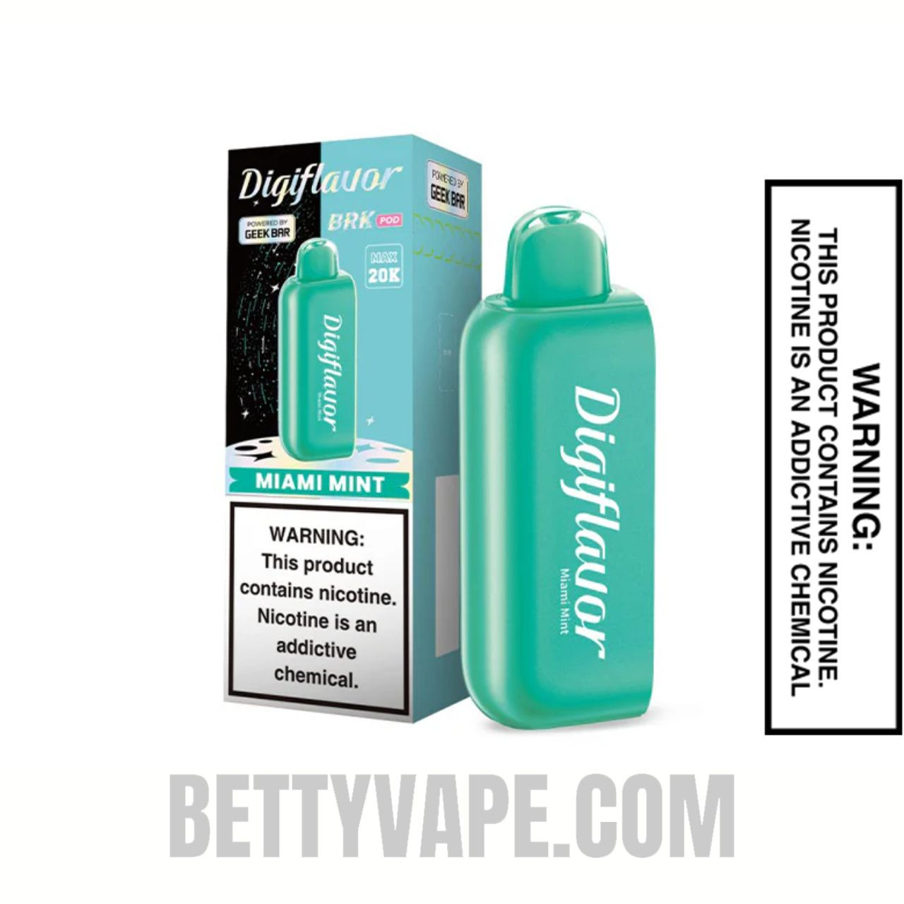 Miami Mint Digiflavor BRK 20K Disposable POD With Package Box