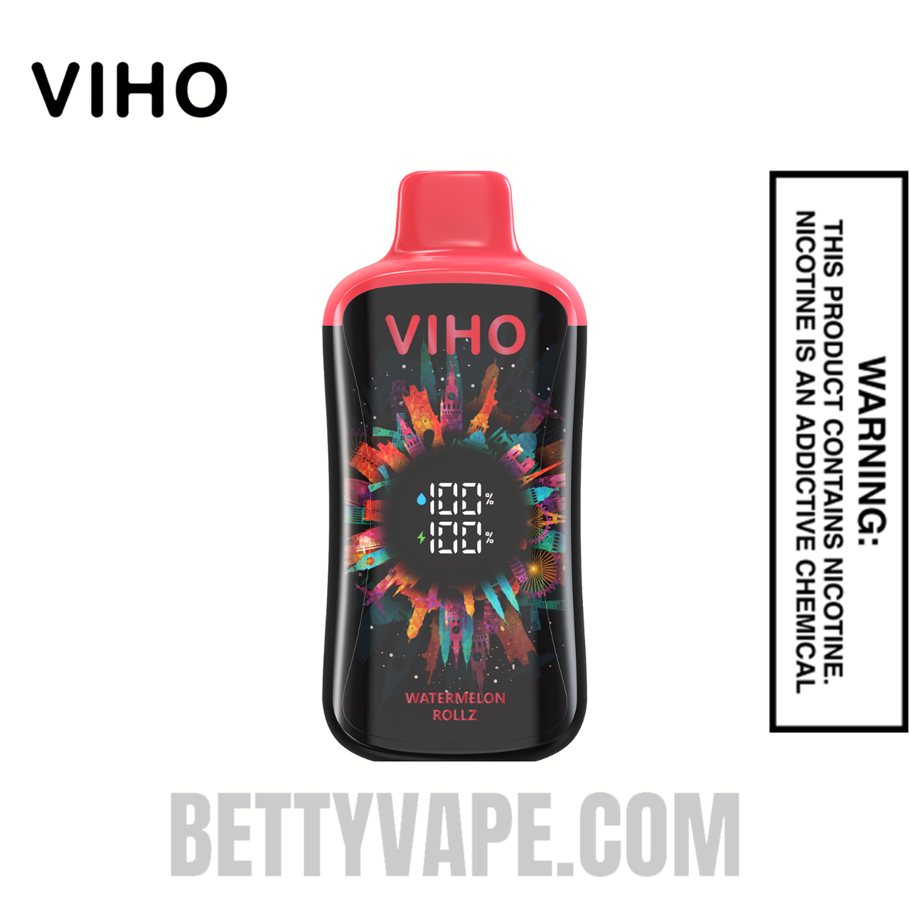 Watermelon Rollz VIHO Supercharge Pro Disposable Vape