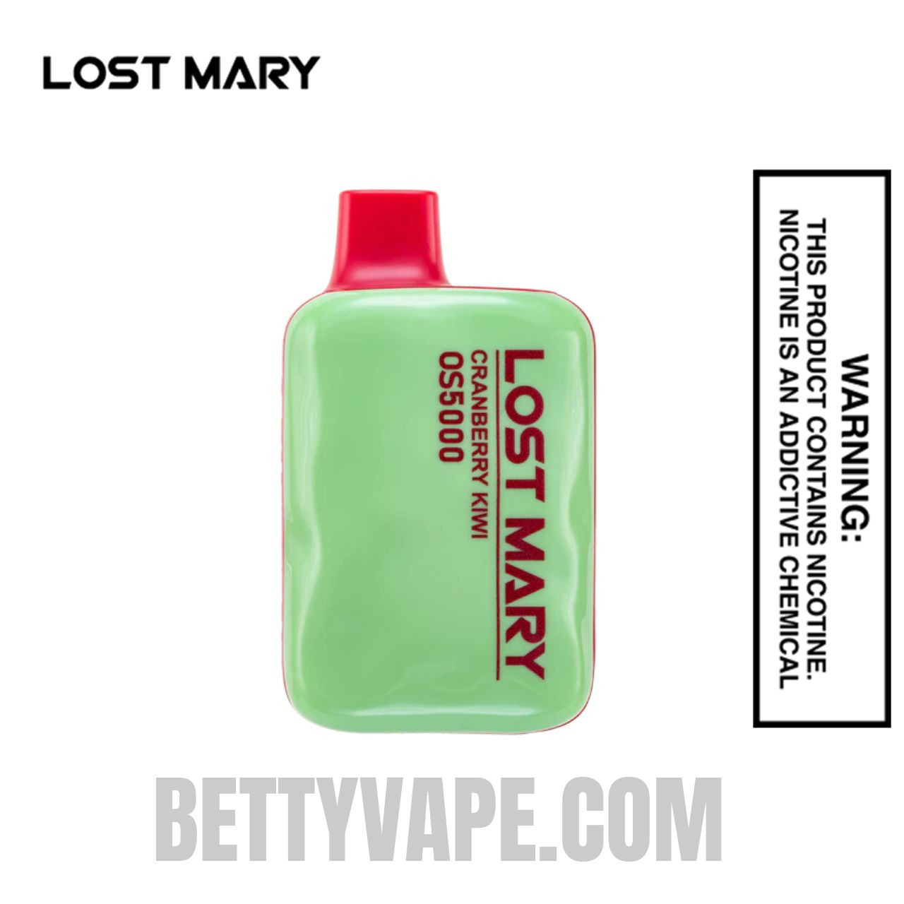 Cranberry Kiwi Lost Mary OS5000 Vape