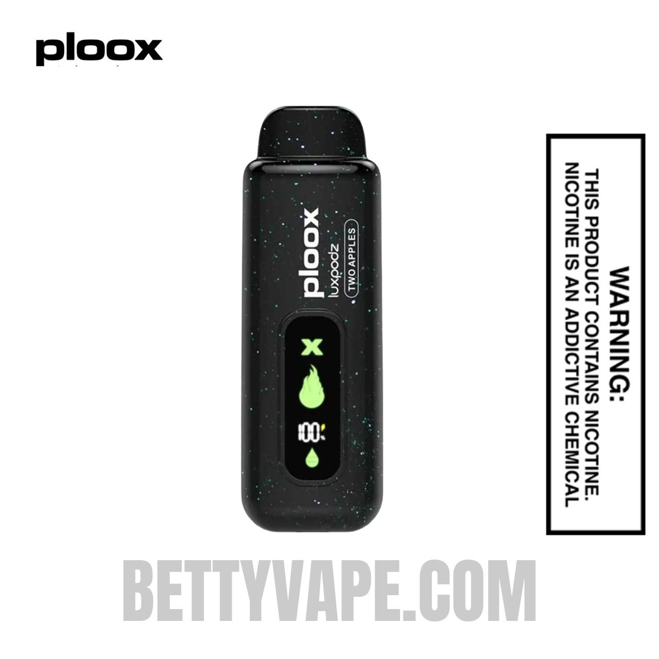 Two Apple Ploox X Portable Hookah Disposable Vape