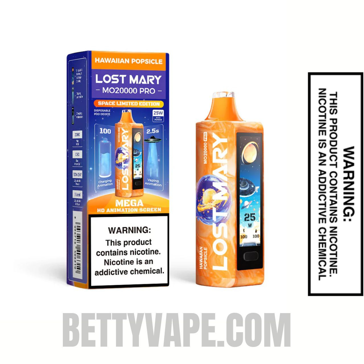 Hawaiian Popsicle Lost Mary MO20000 Disposable Vape With Package Box