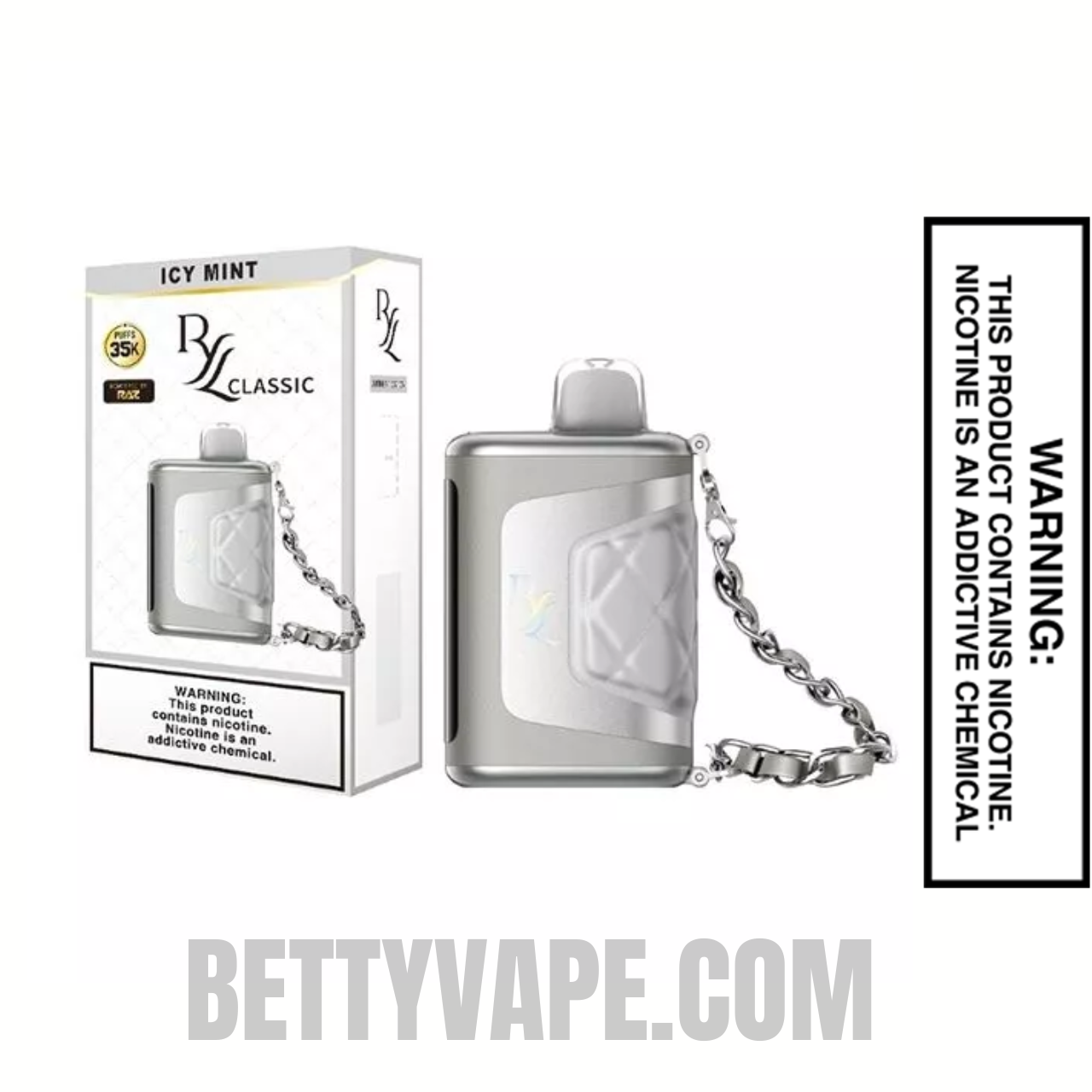 Icy Mint RAZ RYL Classic 35K Disposable Vape With Package Box