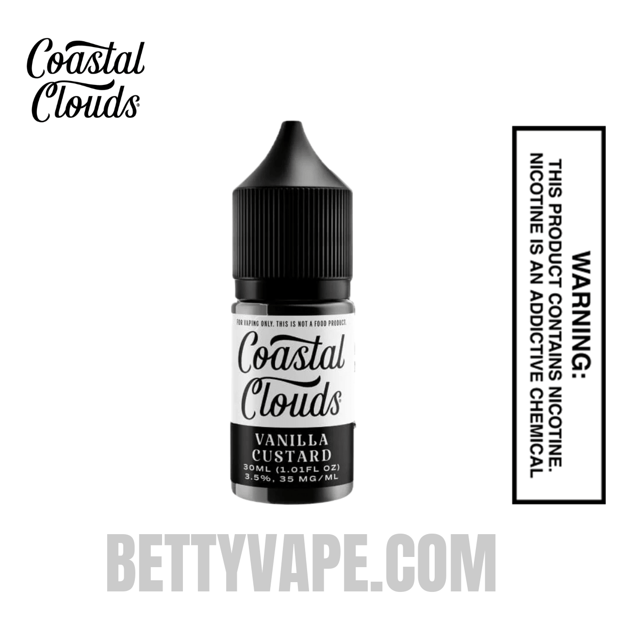 Vanilla Custard Salt Coastal Clouds Salt Nic 30 ML 35 MG