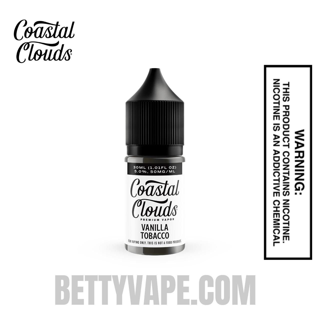 Vanilla Tobacco Salt Coastal Clouds Salt Nic 30 ML 50 MG