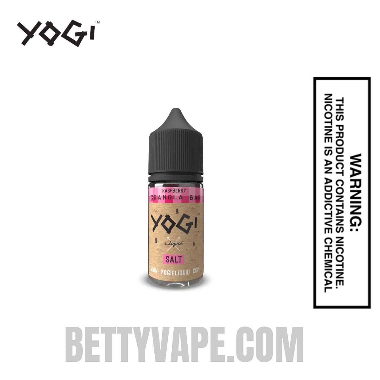 Raspberry Granola Bar Yogi Salt Nic Vape Juice 30 ML