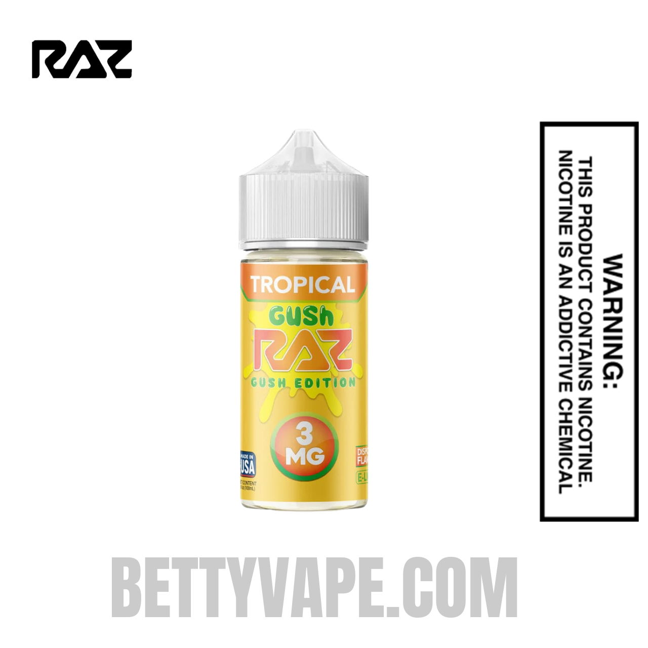 Tropical Gush RAZ Vape Juice 100 ML