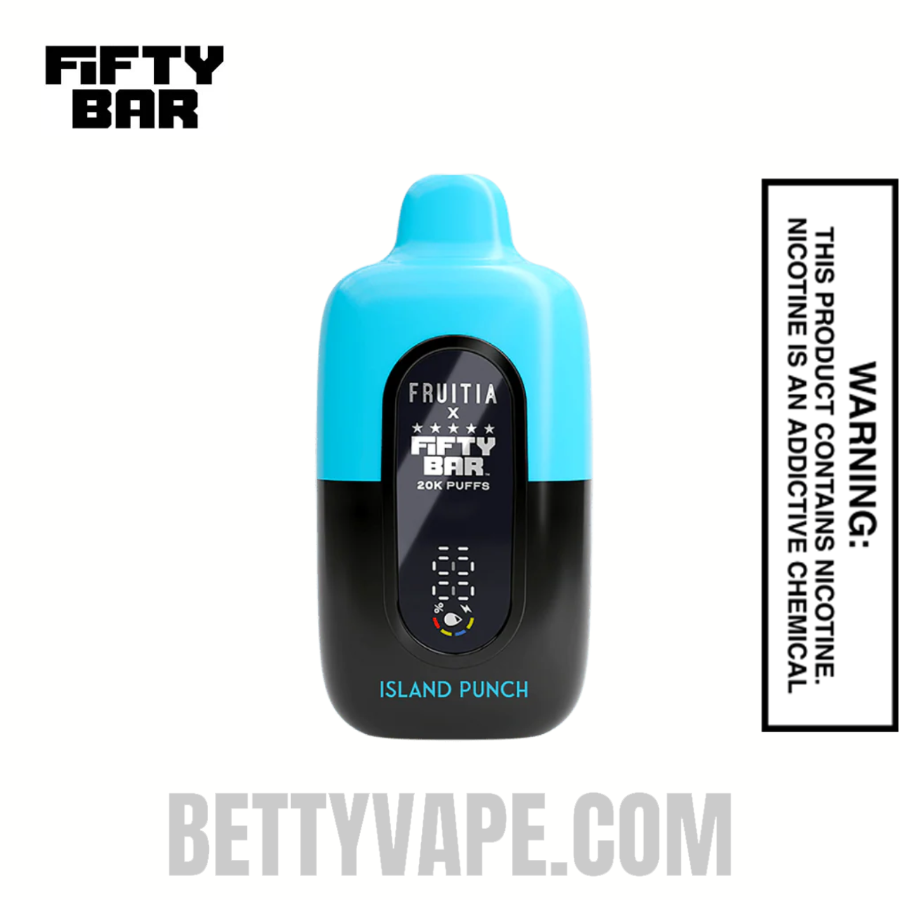 Island Punch Fruitia X Fifty Bar 20K Disposable Vape