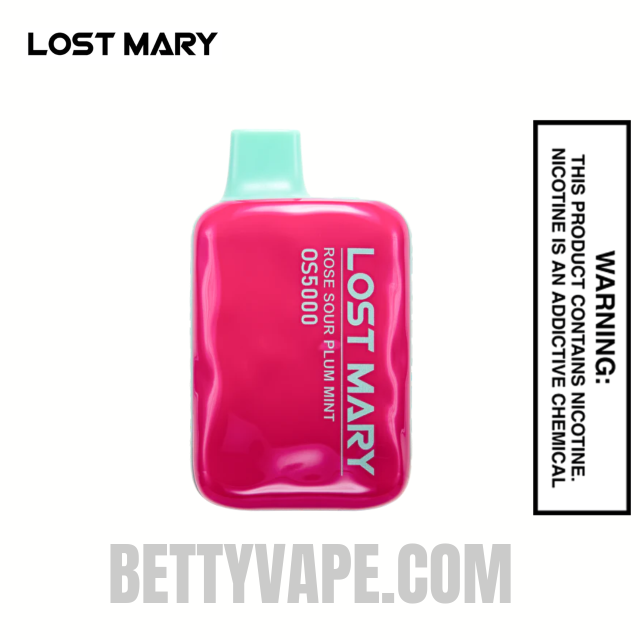 Rose Sour Plum Mint Lost Mary OS5000 Disposable Vape