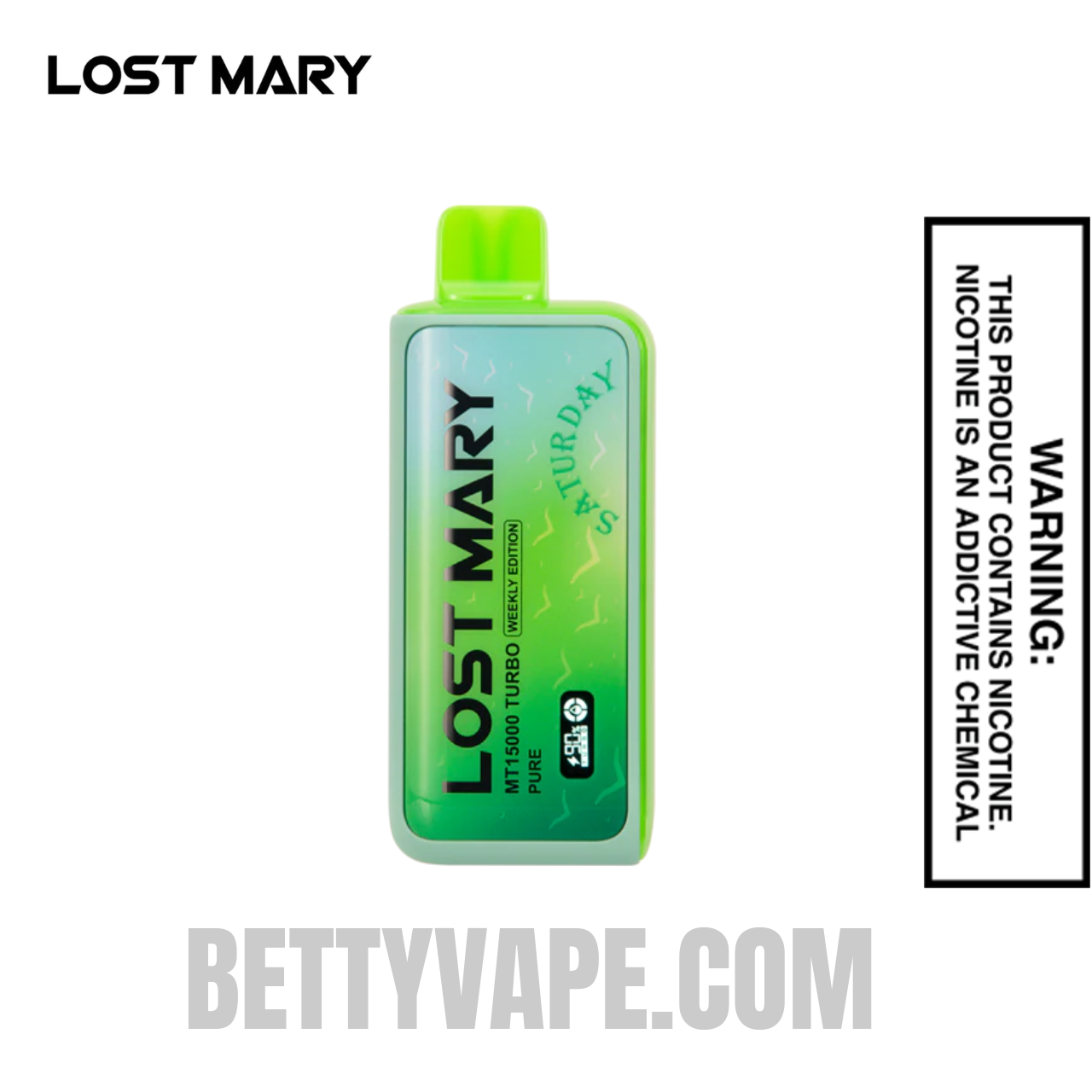 Pure Lost Mary MT15000 Turbo Vape (Saturday)