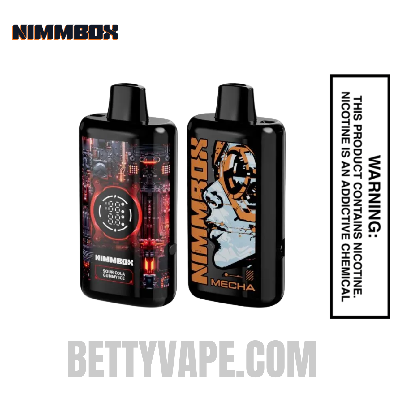 Sour Cola Gummy Ice Nimmbox MECHA 50K Disposable Vape