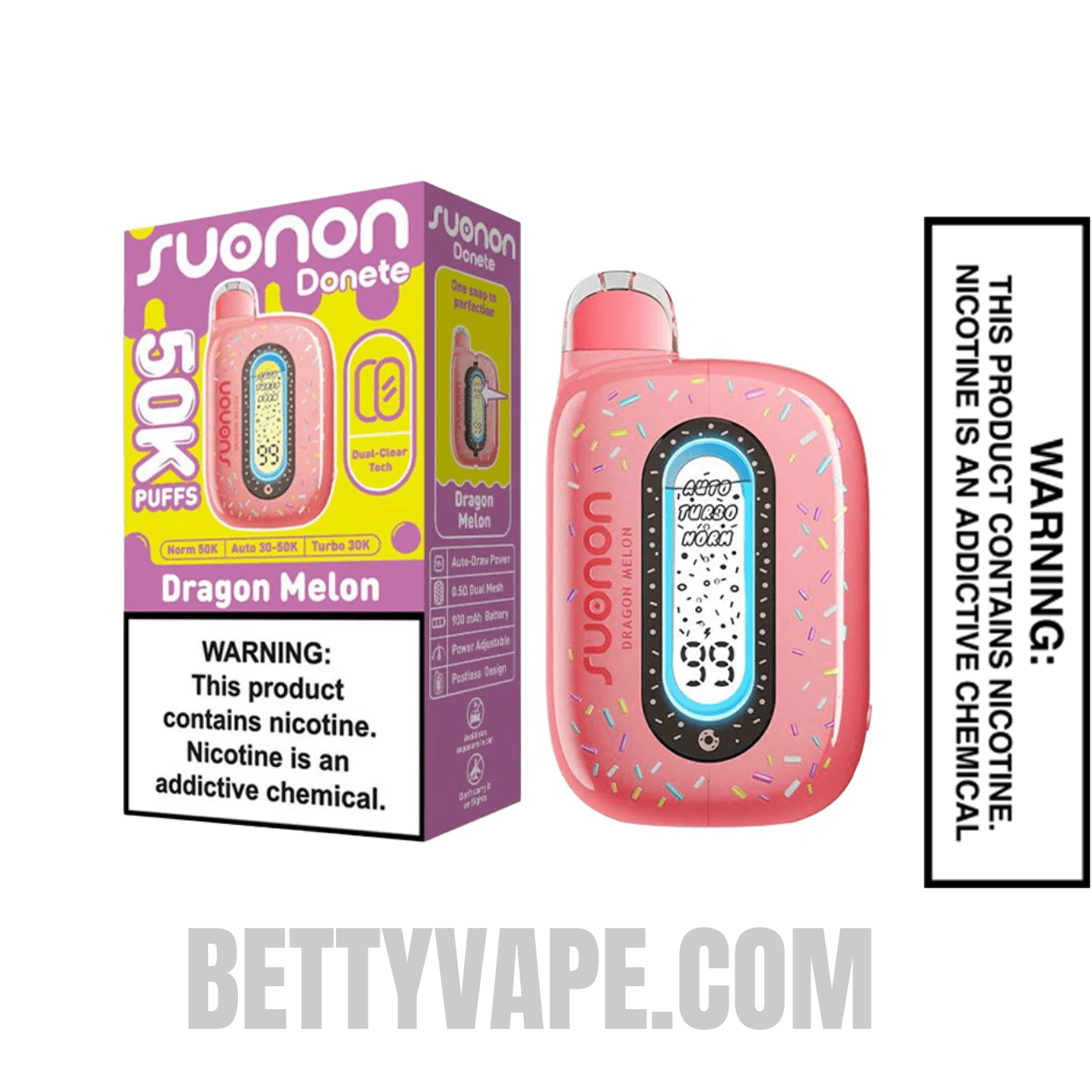 Dragon Melon Suonon Donete 50k Disposable Vape With Package Box