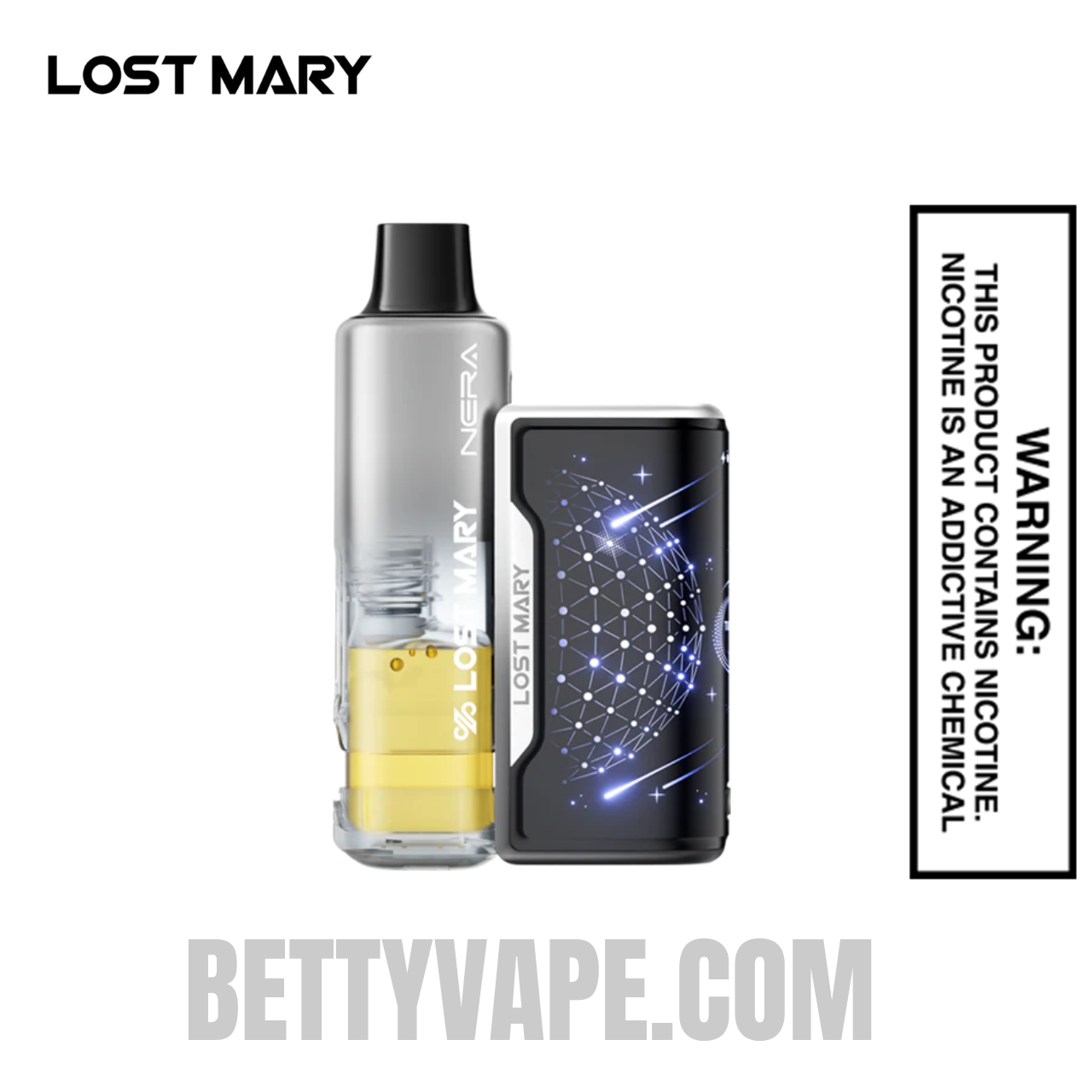 Scary Berry Lost Mary Nera Fullview 70K Disposable Kit