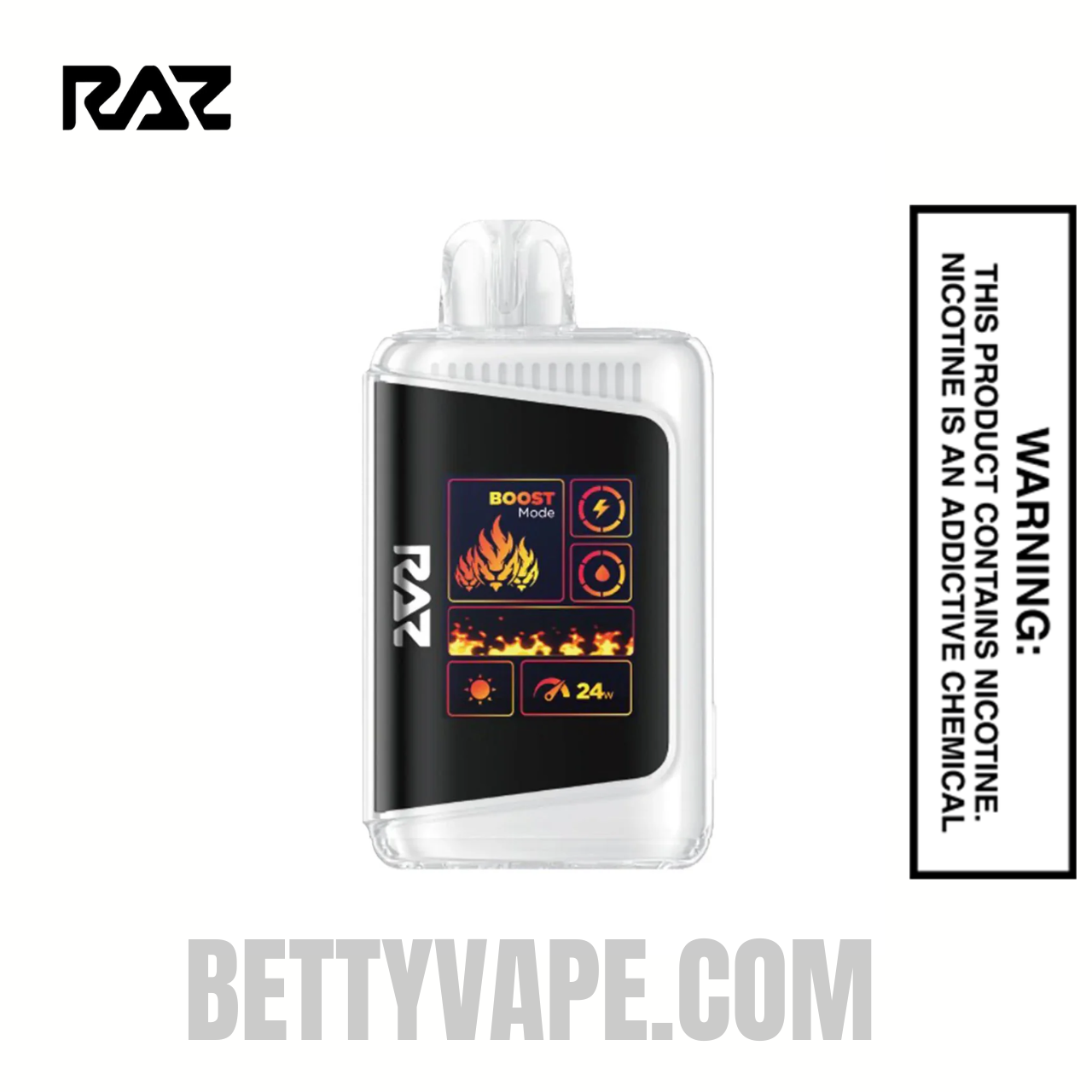 Clear RAZ DC25000 Disposable Vape