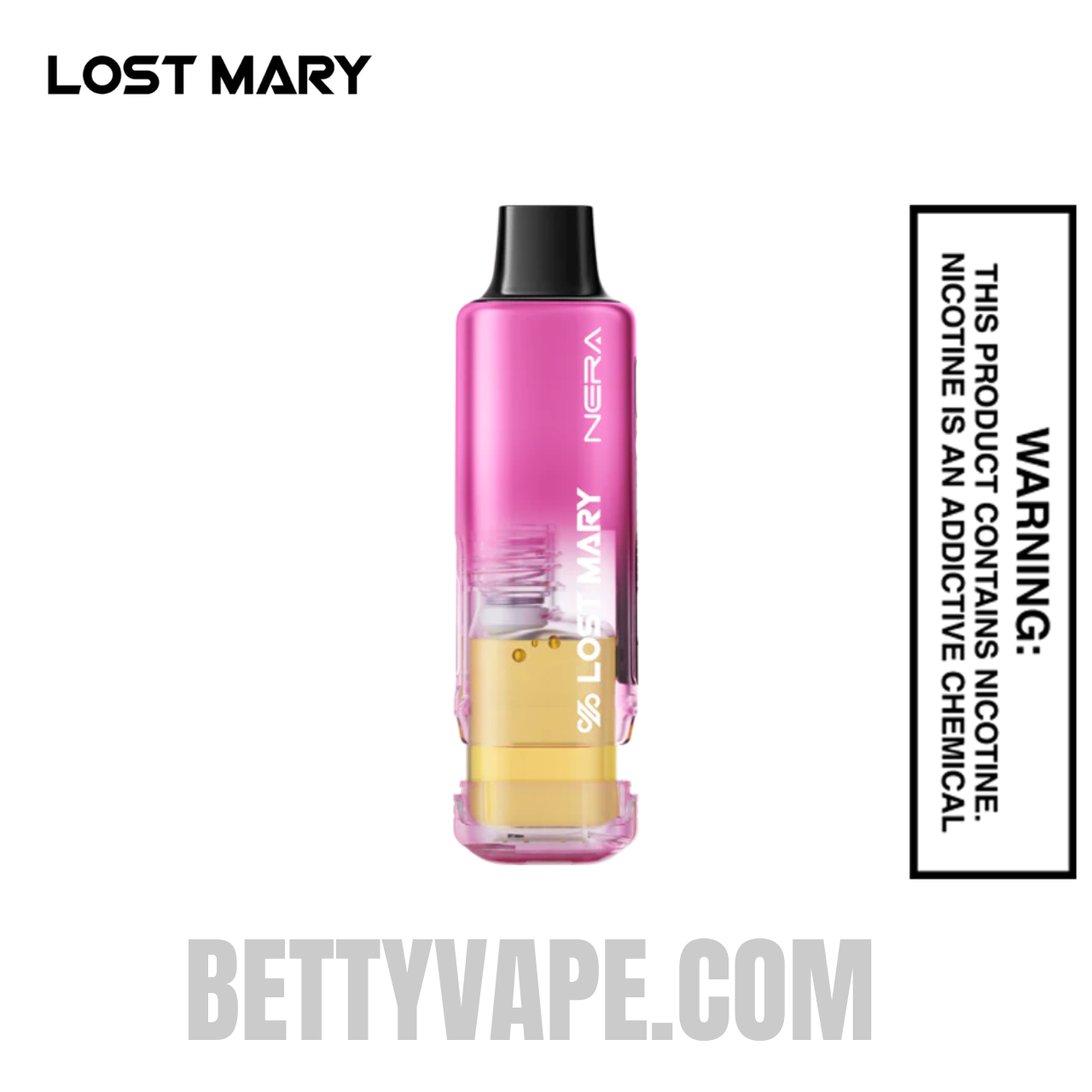 Pink Lemonade Lost Mary Nera Fullview 70K Disposable Pod