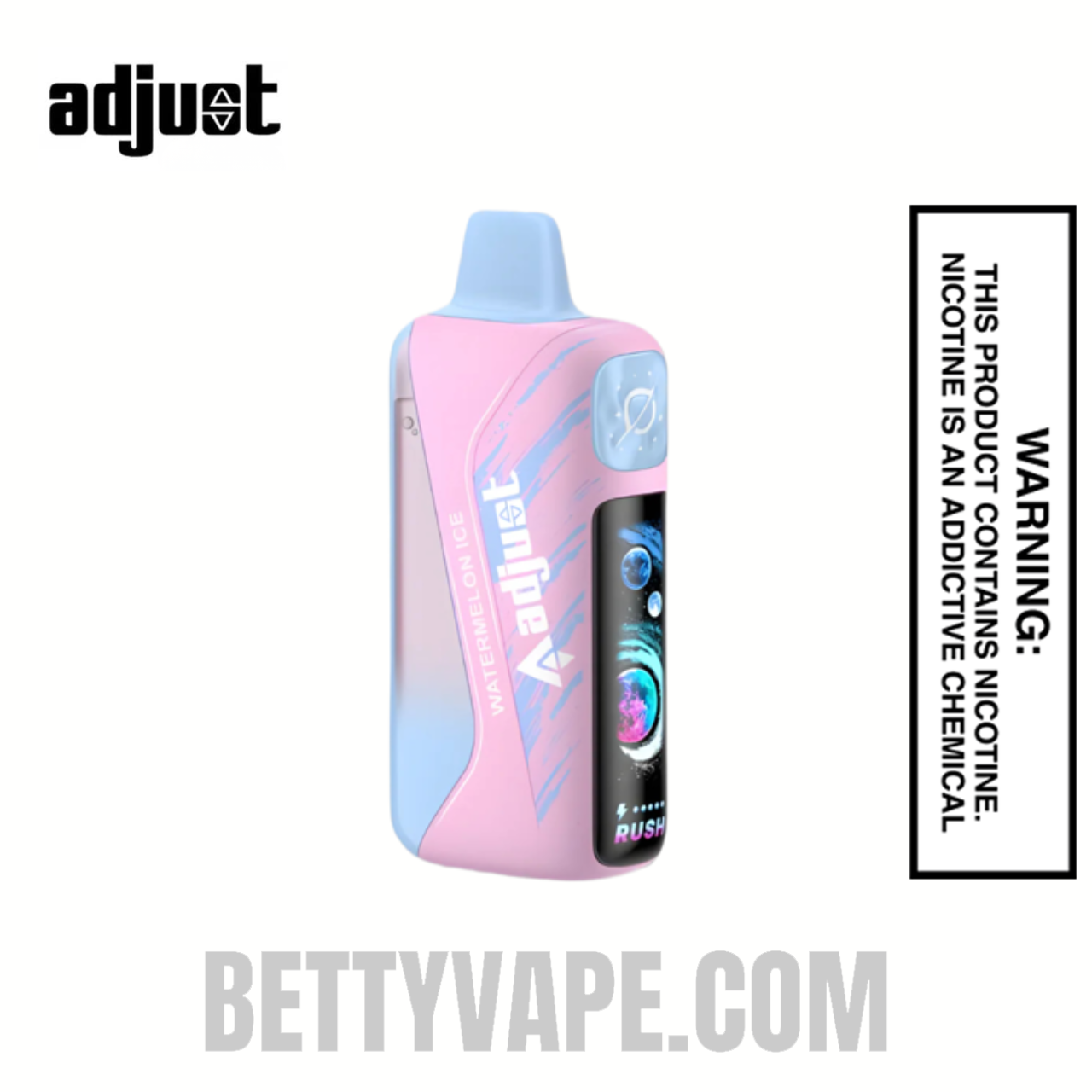 Watermelon Ice Adjust MyRusher 40K Disposable Vape