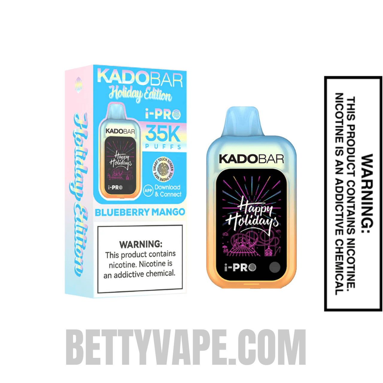 Blueberry Mango Kado Bar i-Pro 35K Disposable Vape With package Box