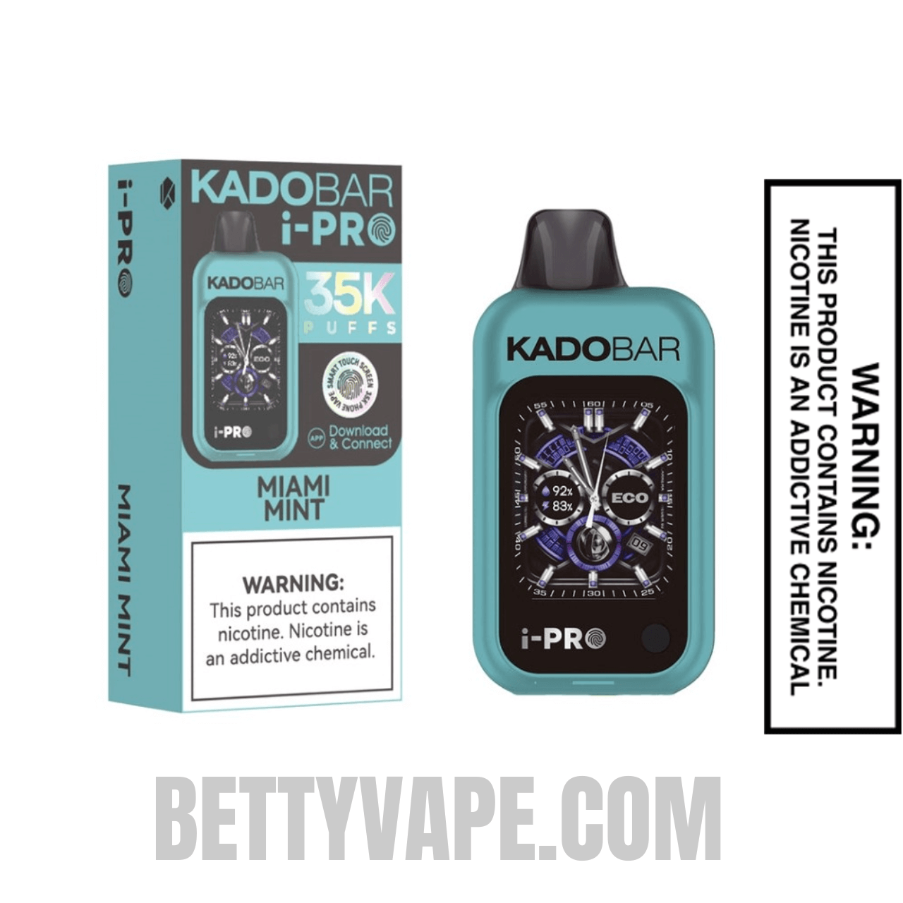 Miami Mint Kado Bar i-Pro 35K Disposable Vape With Package Box