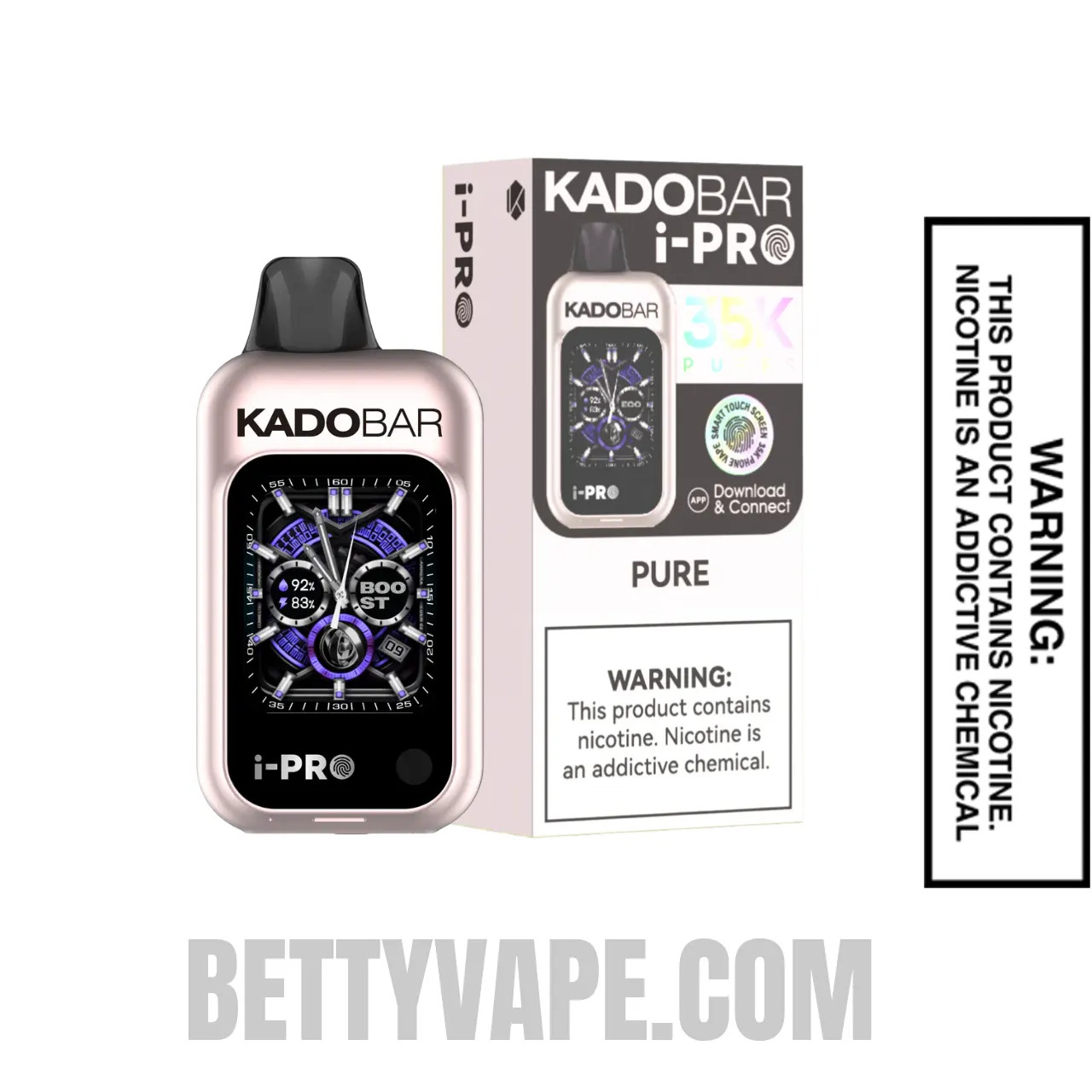 Pure Kado Bar i-Pro 35K Disposable Vape With Package Box