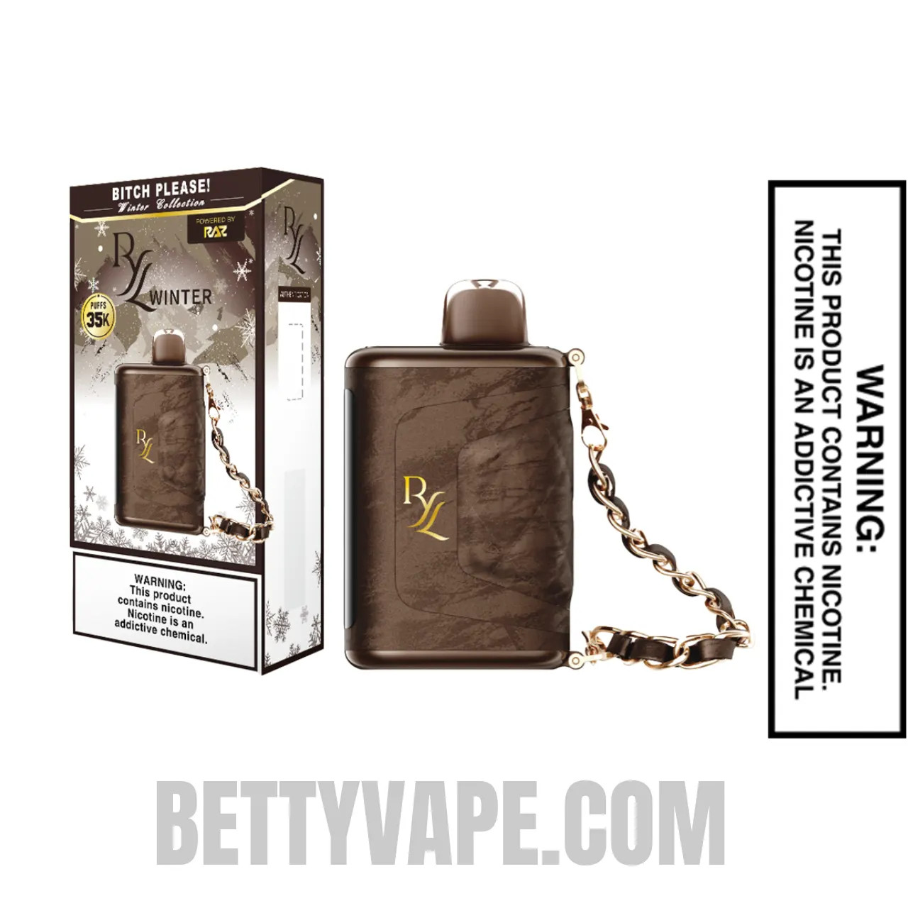 Bitch Please! RAZ RYL Classic 35K Disposable Vape With Package Box