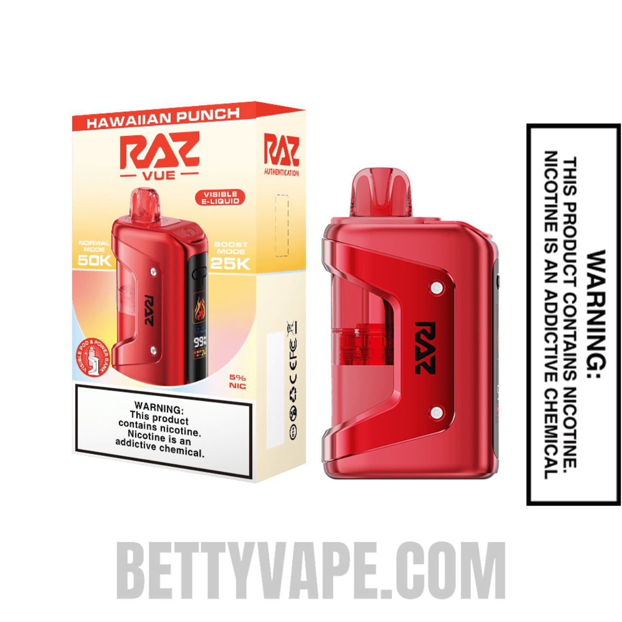 Hawaiian Punch RAZ VUE 50K Disposable Kit With Package Box