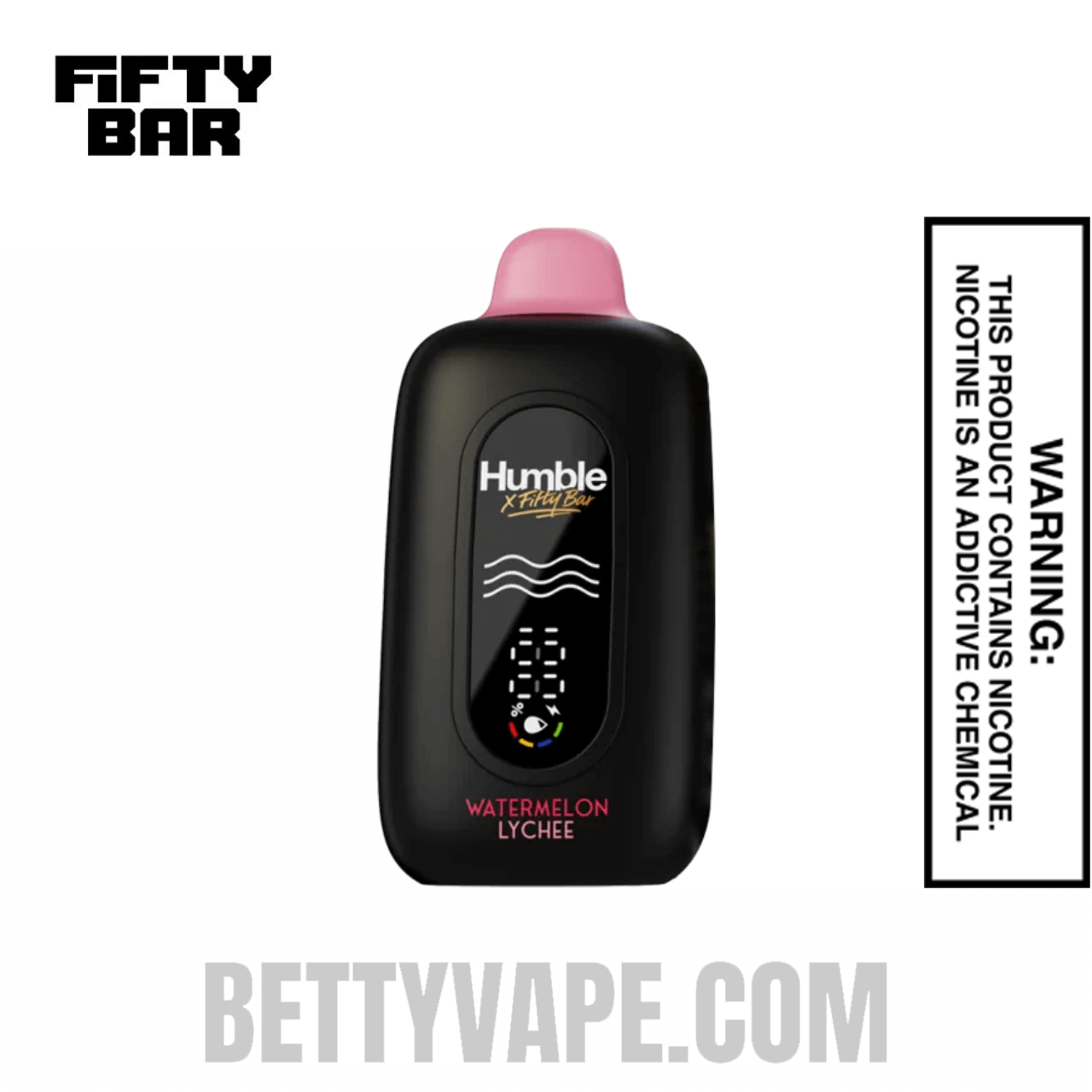 Watermelon Lychee Humble X Fifty Bar 20K Disposable Vape