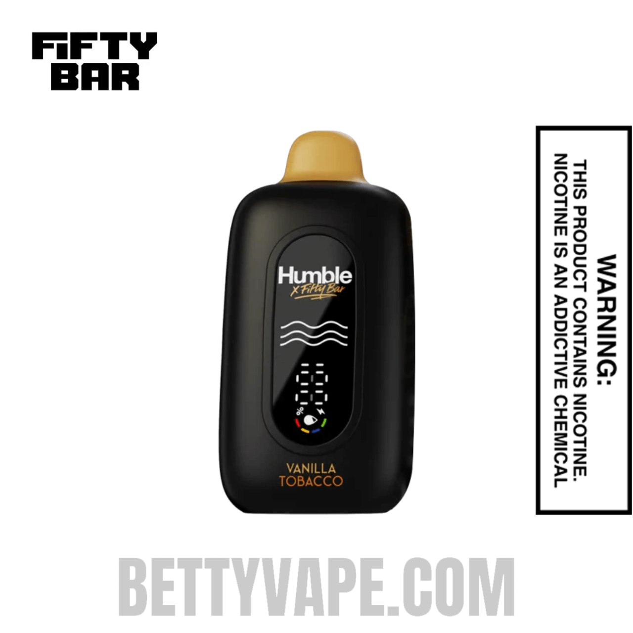 Vanilla Tobacco Humble X Fifty Bar 20K Disposable Vape