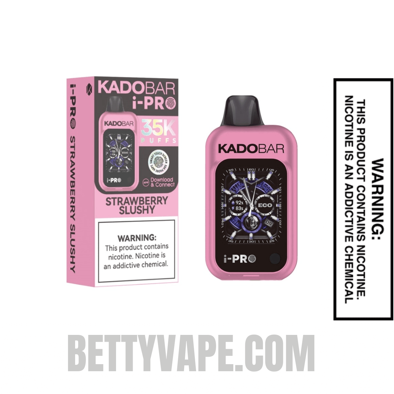 Strawberry Slushy Kado Bar i-Pro 35K Disposable Vape With Package Box