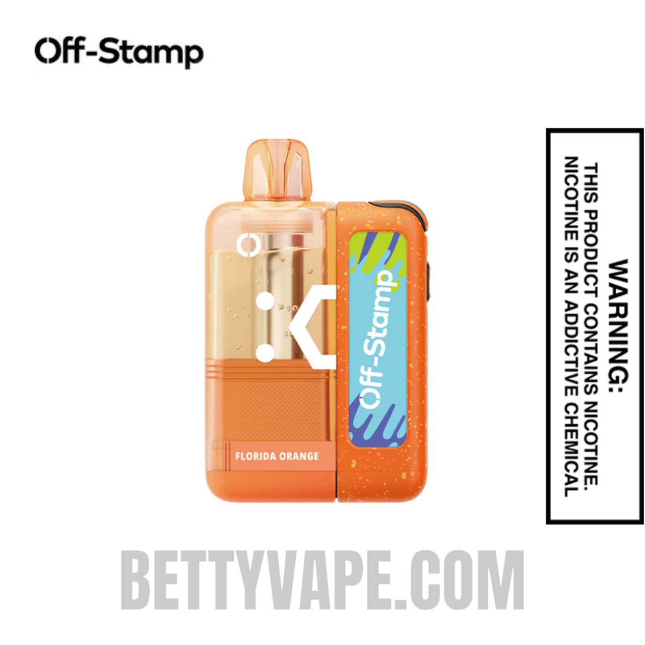 Florida Orange Off Stamp X Cube Crystal Cube 35K Vape Kit