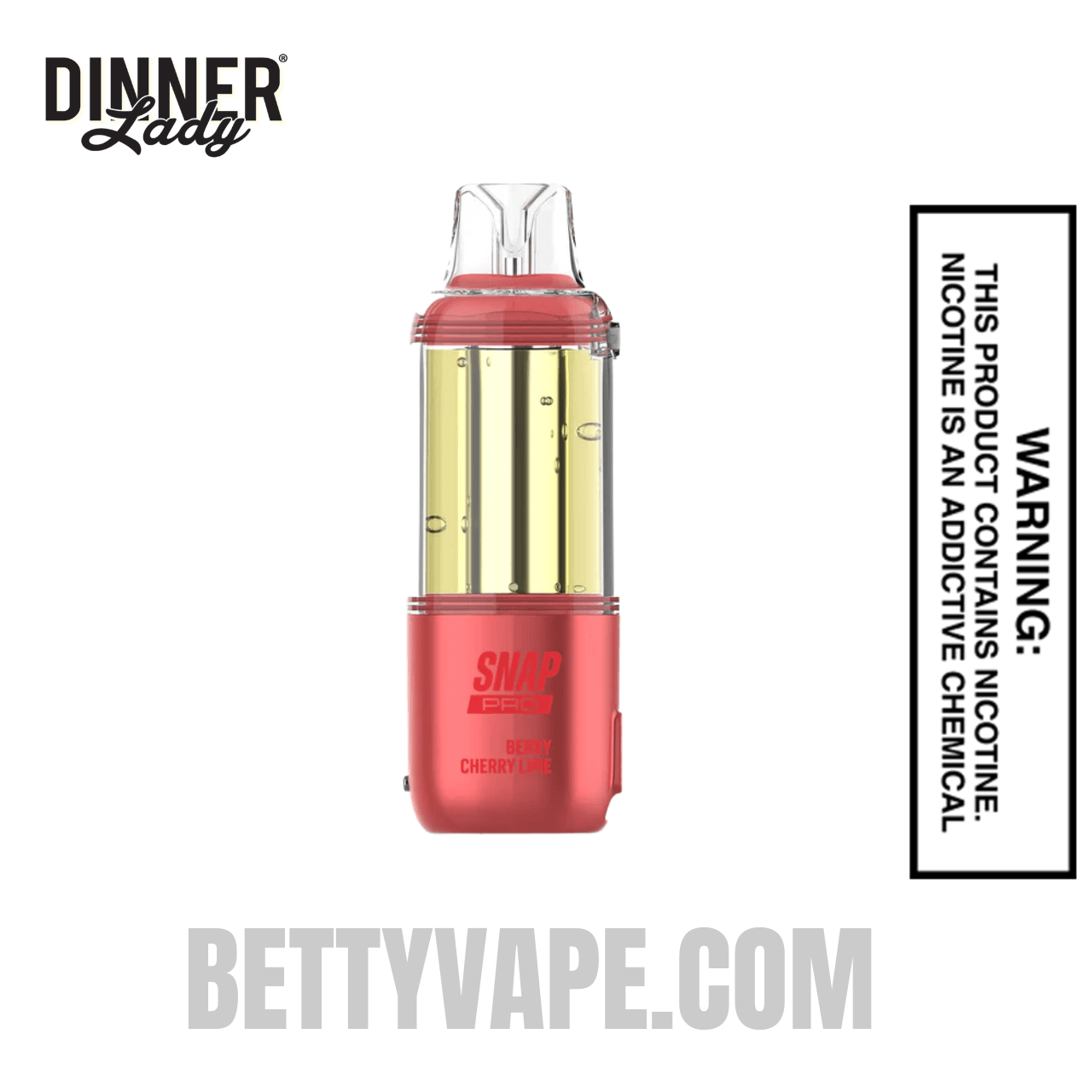 Berry Cherry Lime Dinner Lady Snap Pro 35K Disposable Vape Pod
