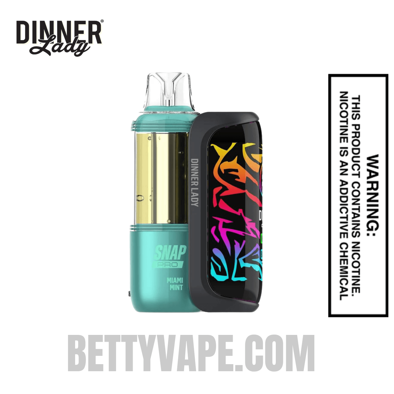 Miami Mint Dinner Lady Snap Pro 35K Disposable Vape Kit