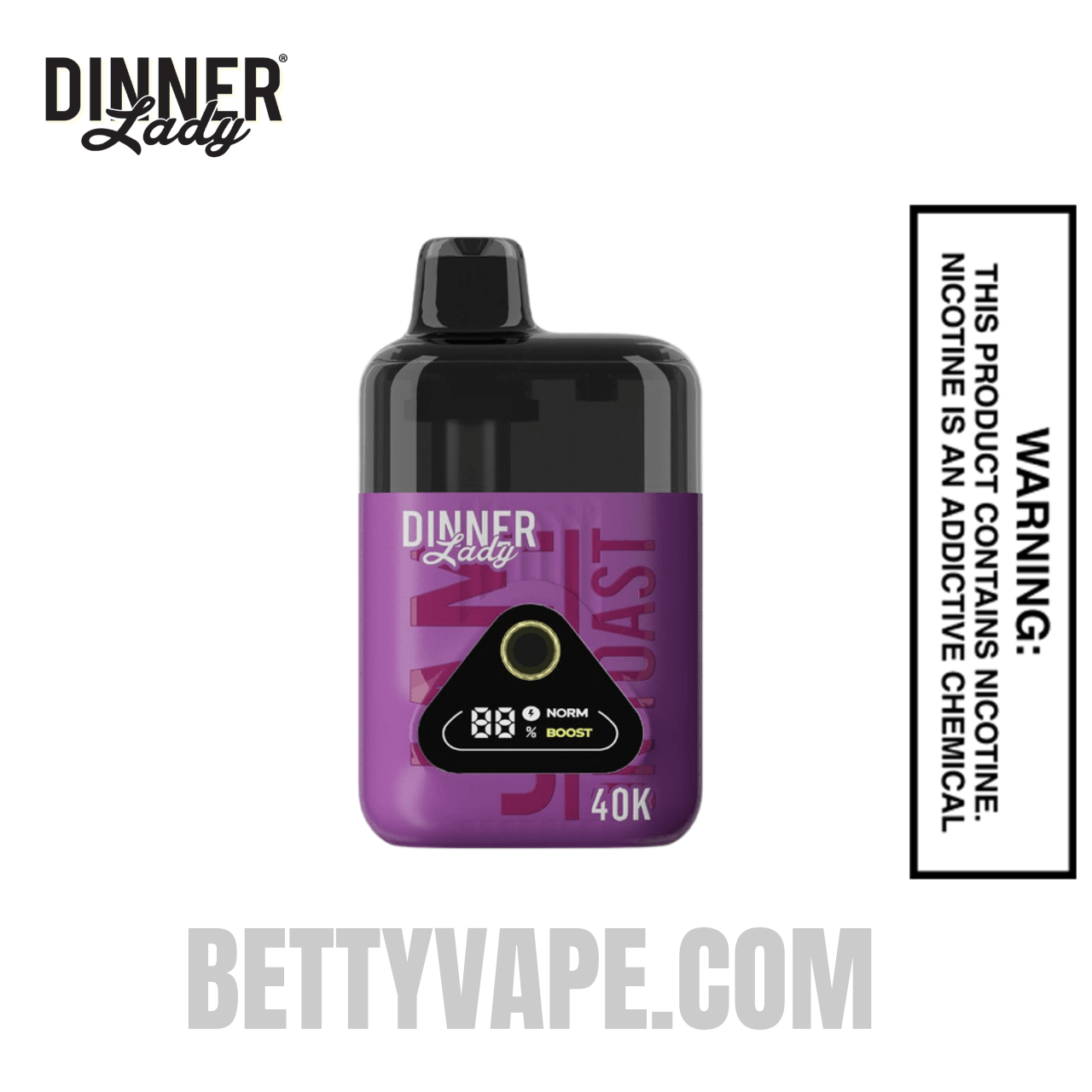 Jam On Toast Dinner Lady 40K Disposable Vape