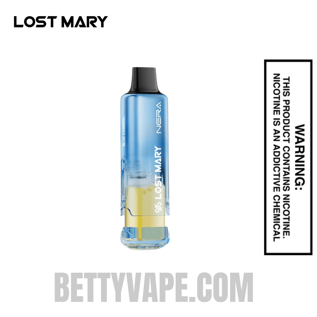 Blue Carnival Lost Mary Nera Fullview 70K Disposable Vape Pod