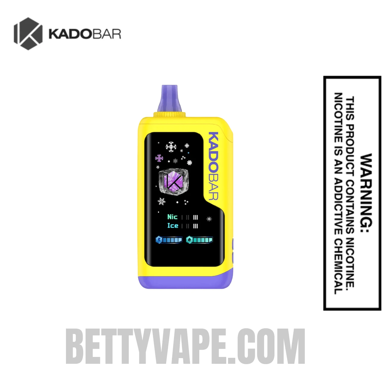 Blueberry Cheesecake Kado Bar NI40000 Ice-Nic Control Disposable Vape