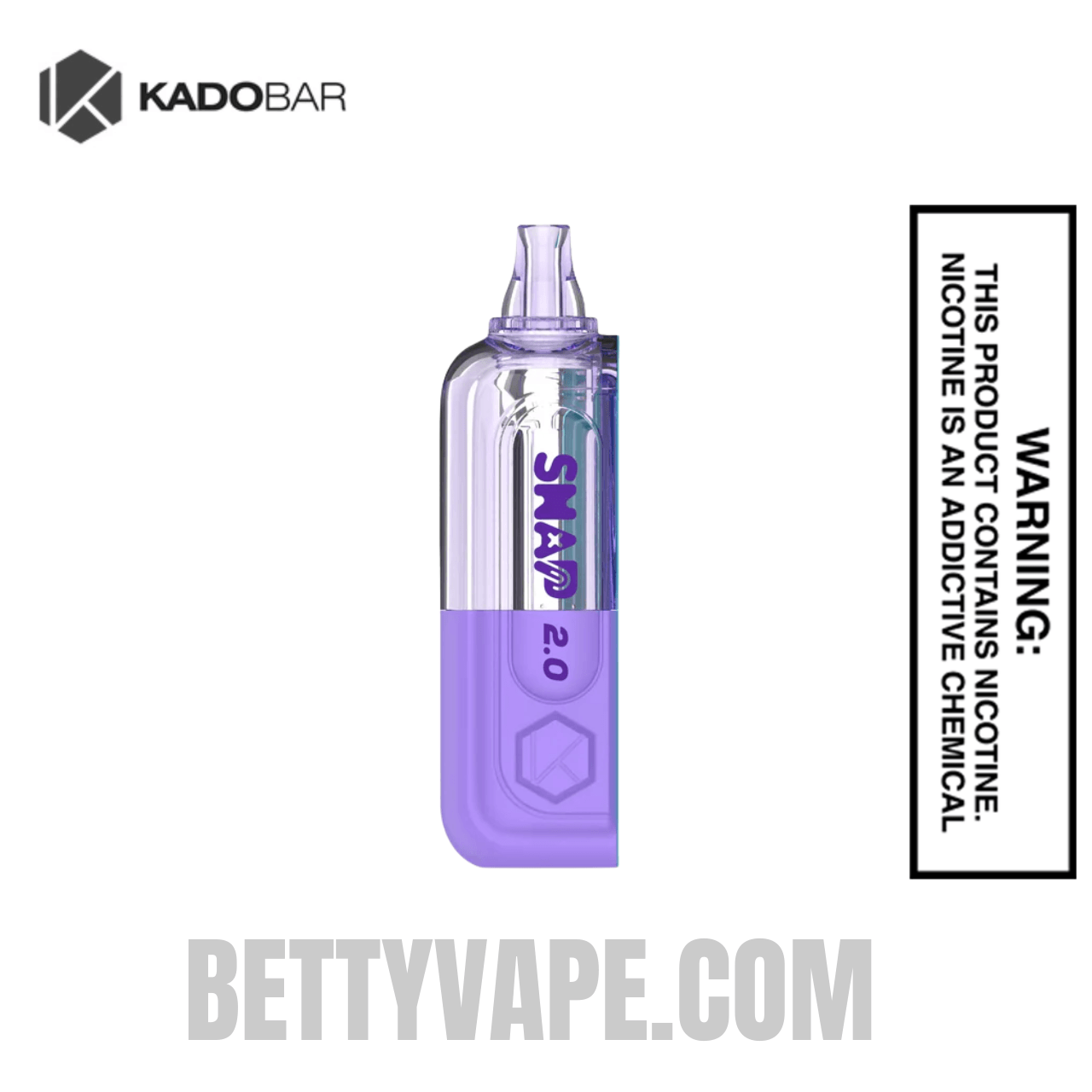 Grape Slush Kado Bar Snap 2.0 35K Disposable Vape Pod