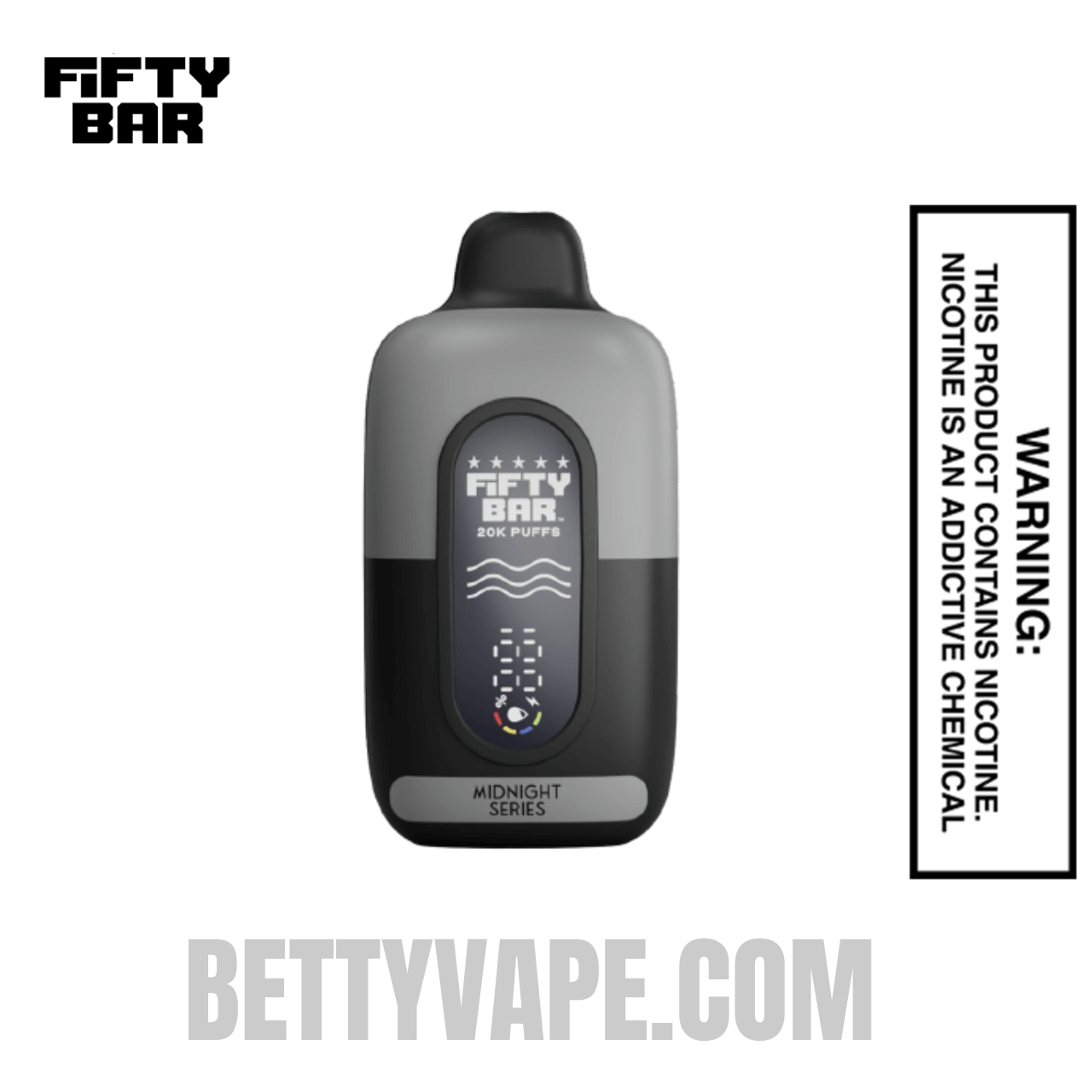 Iced Green Rancher Fifty Bar 20K Midnight Series Disposable Vape