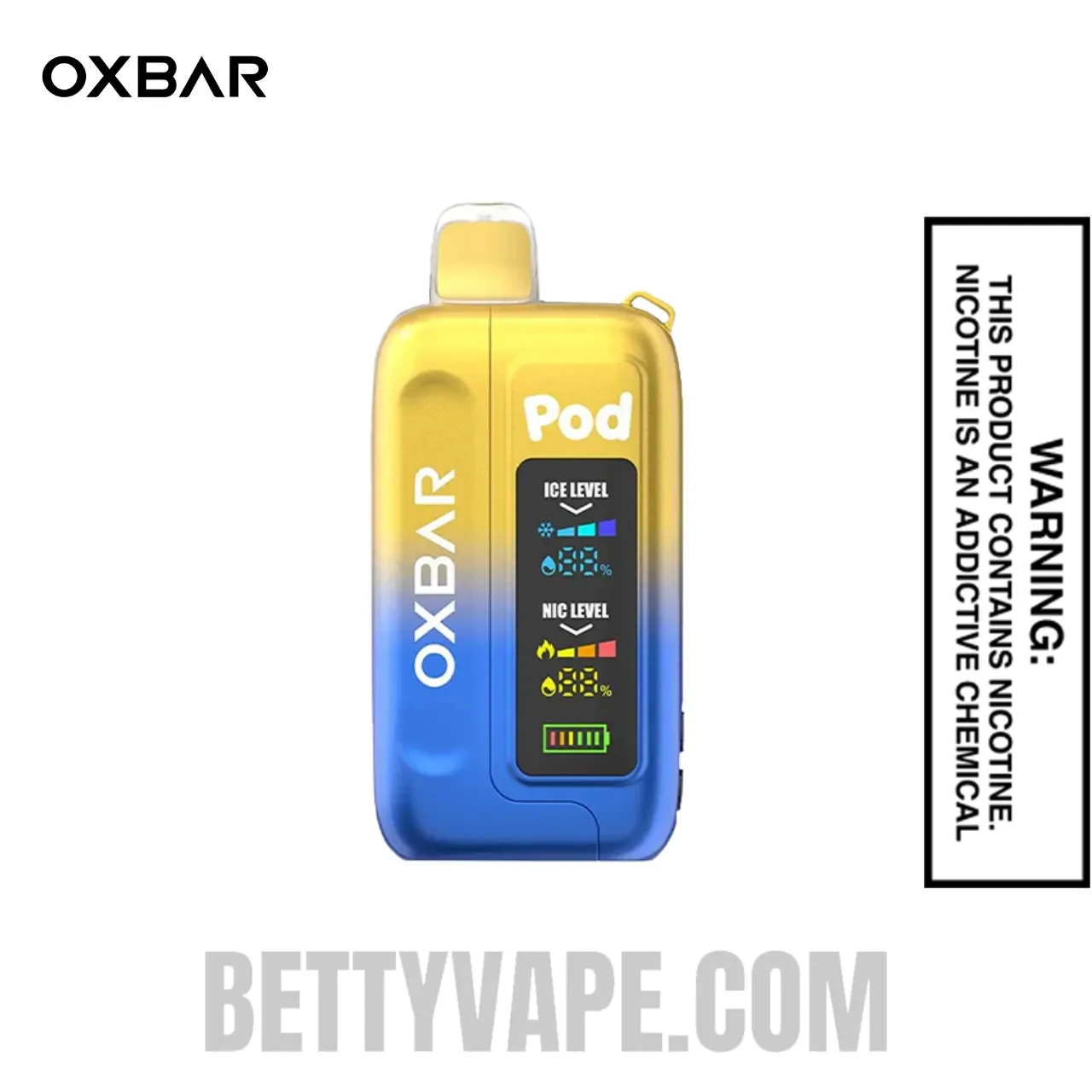 Milk Berry Crunch OXBAR Ice-Nic Control 35K Disposable Vape