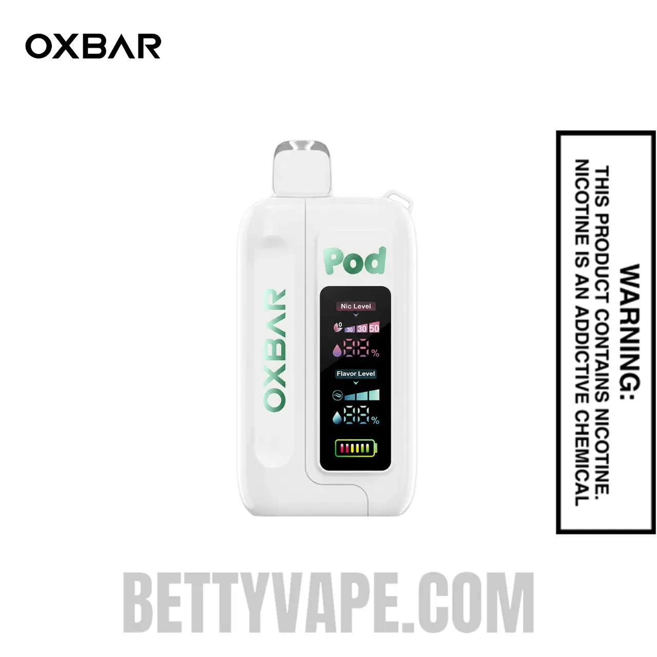 Winter Mint OXBAR X Pod Juice Nic-Switch 35K Disposable Vape